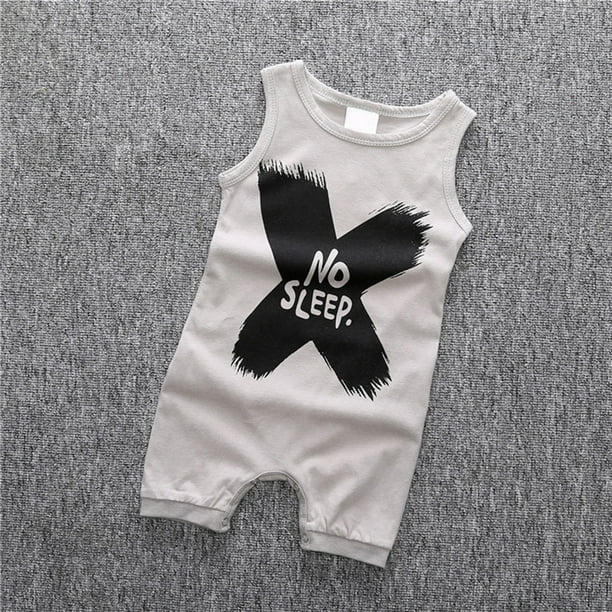 Newborn Kids Baby Boy Girl Infant Casual Romper Jumpsuit Bodysuit Clothes Outfit